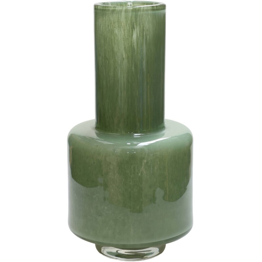Vaas Volta Elite | Groen | Mondgeblazen glas | Ø19 x H36 cm afbeelding 1