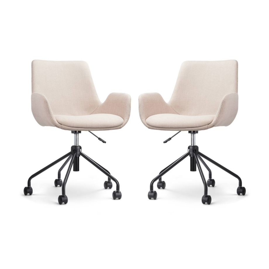 Set van 2 eetkamerstoelen Nout-Eef | Nolon afbeelding 1