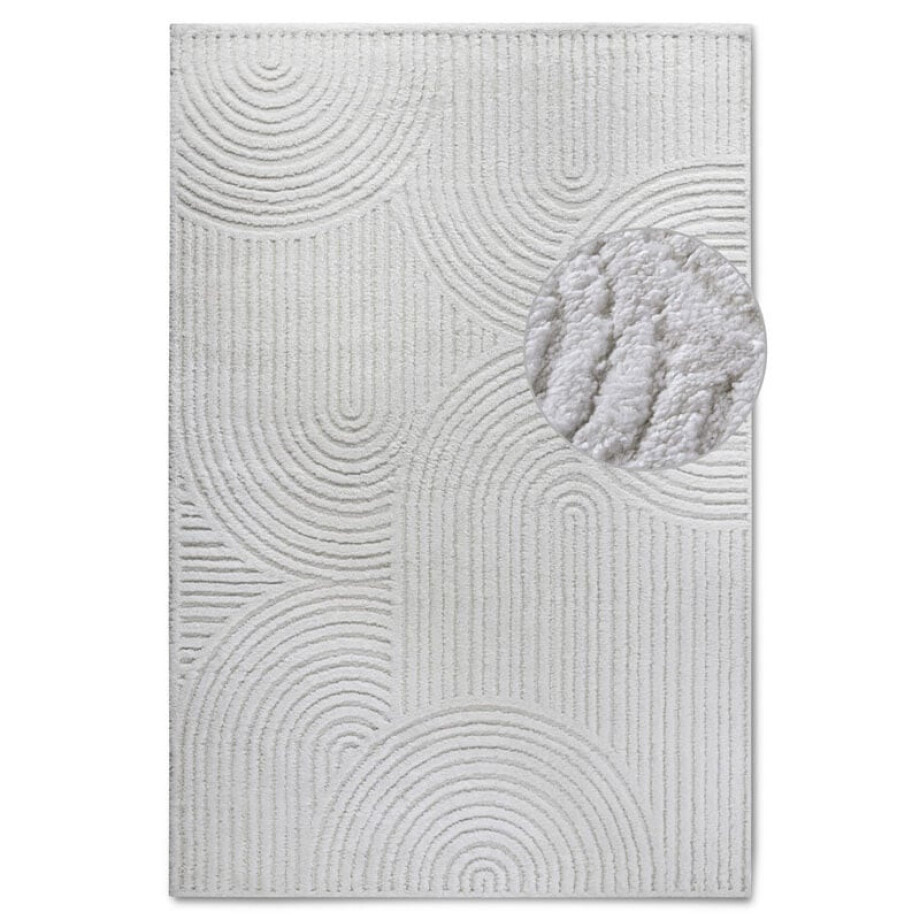 Vloerkleed Chappe Crème Wit 200x280 Cm Hoogpolig Elle Decoration - Dekbed-Discounter.nl Vloerkleed Chappe Crème Wit 200x280 Cm Hoogpolig Elle Decoration - Dekbed-Discounter.nl afbeelding 1