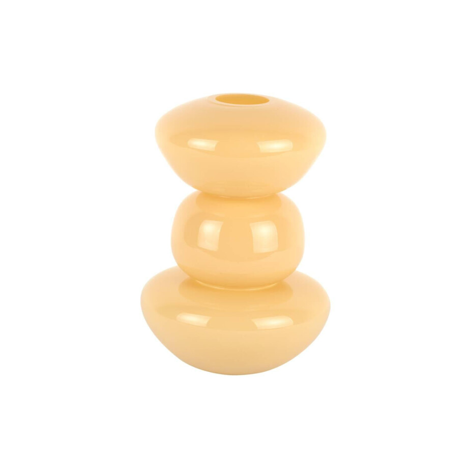 Vaas Bubbles glas handgemaakt | Present Time afbeelding 1