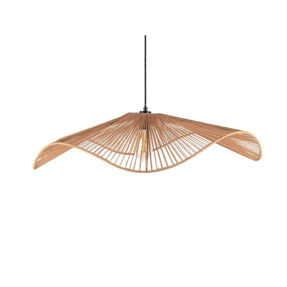 Hanglamp Sombrera jute | LEITMOTIV afbeelding 1
