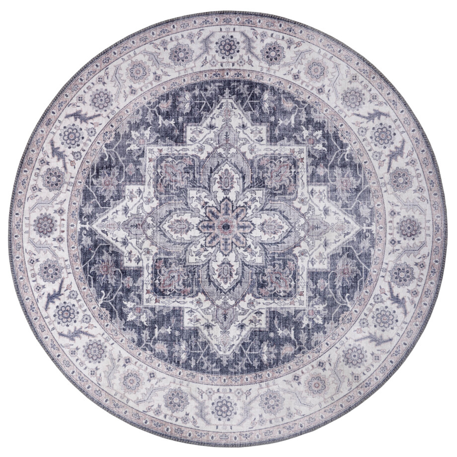 Vloerkleed Anthea rond | Nouristan afbeelding 1