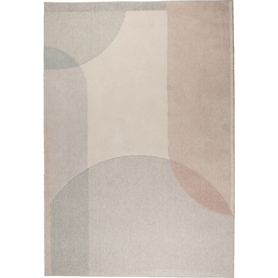 Zuiver Vloerkleed 'Dream' 160 x 230cm, kleur Naturel/Roze afbeelding 1