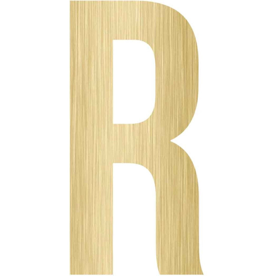 MDF Letter R, creatief, knutselen, deco, 1 stuk, 6mm mdf 37cm MDF Letter R, creatief, knutselen, deco, 1 stuk, 6mm mdf 37cm afbeelding 1