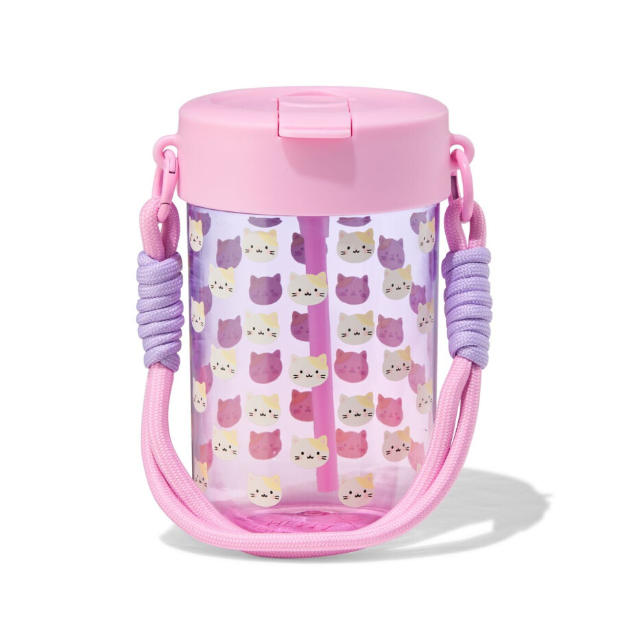 HEMA HEMA Drinkbeker 450ml Katten afbeelding 
