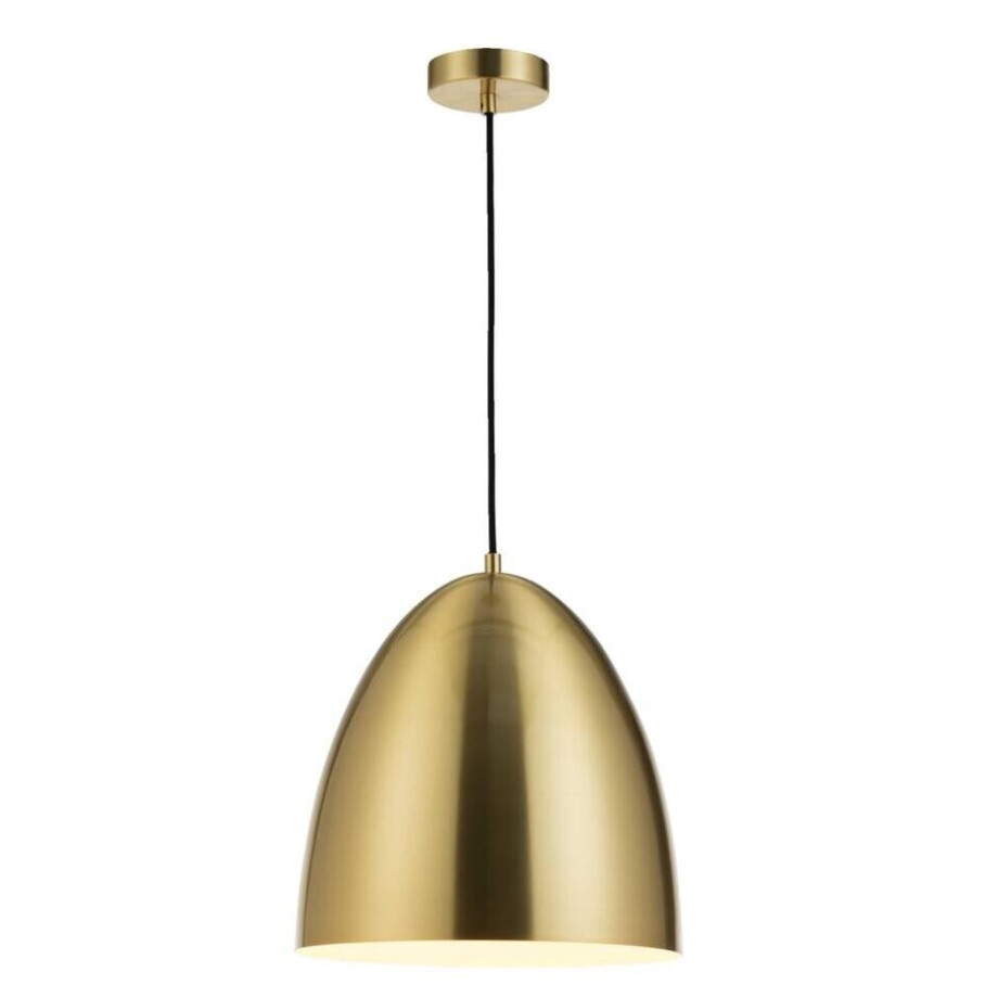 Leen Bakker - Hanglamp Quinnty E27 - Goudkleur - 120xØ30 Cm - Metaal - Goudkleurig afbeelding 1