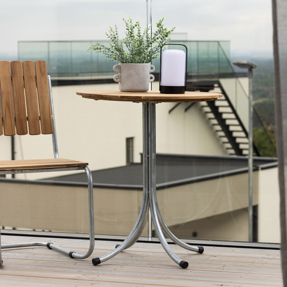 Nohr Bistrotafel 'Laverna' Teakhout, 65cm afbeelding 1