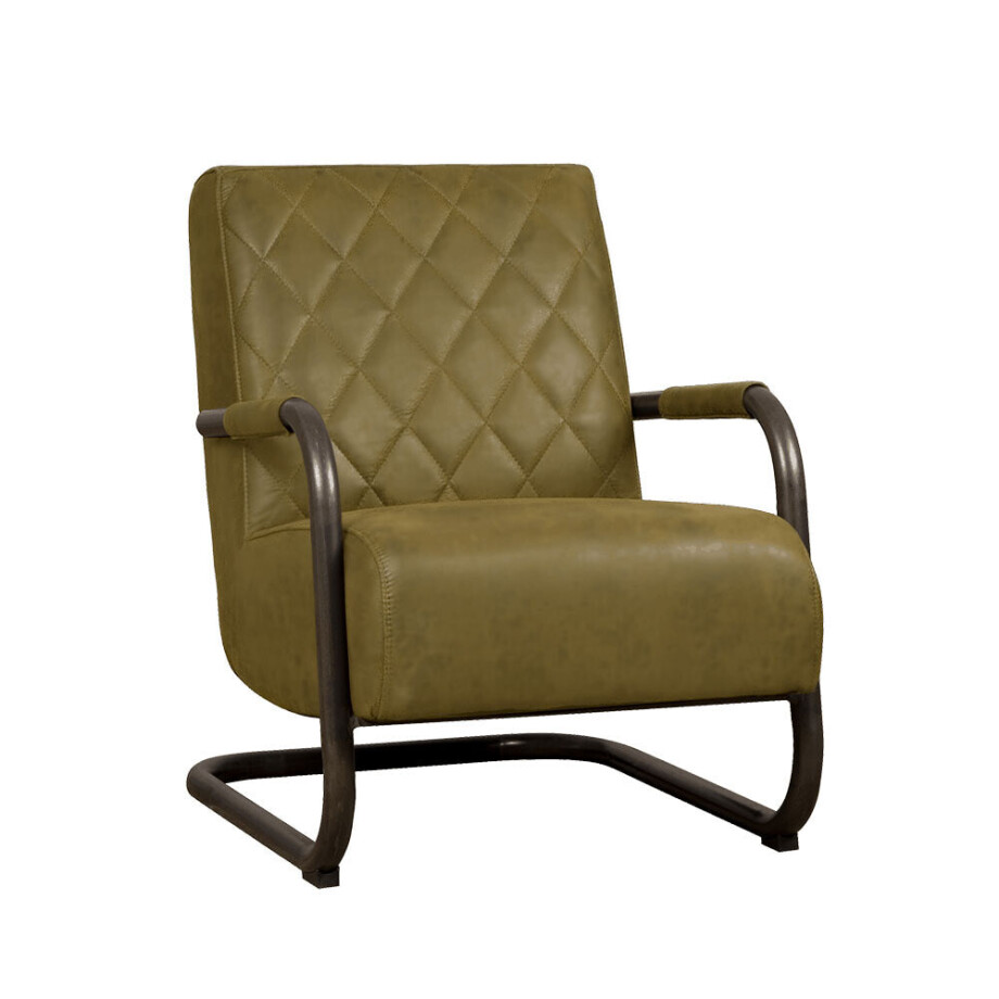 Tower Living Fauteuil 'Civo' kleur Groen Tower Living Fauteuil 'Civo' kleur Groen afbeelding 1