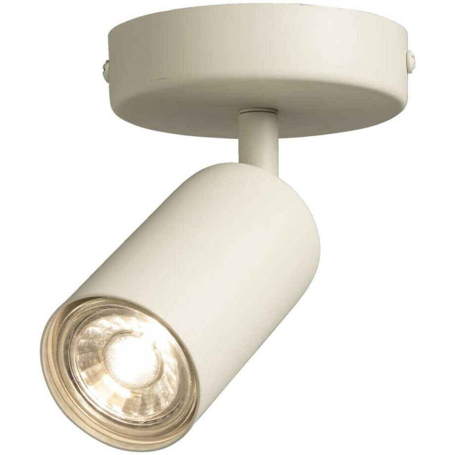 Leen Bakker - 1-spot Basic - 10xØ10 Cm - Metaal - Beige afbeelding 1