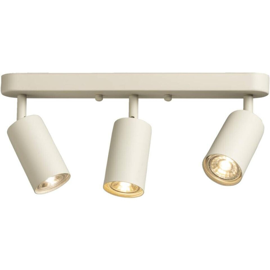 Leen Bakker - 3-spot Basic - 10xØ38 Cm - Metaal - Beige afbeelding 1
