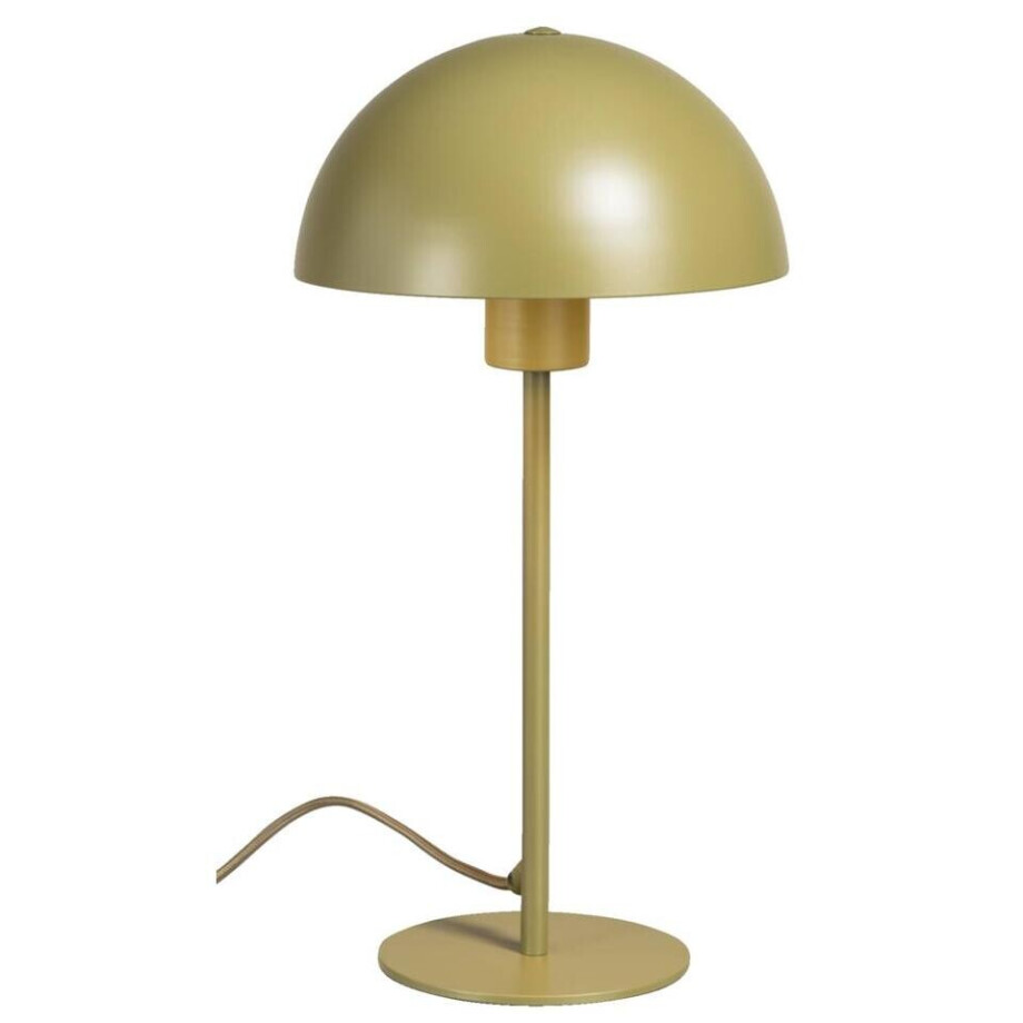 Leen Bakker - Tafellamp Yuki E27 - - 39xØ20 Cm - Metaal - Groen afbeelding 1