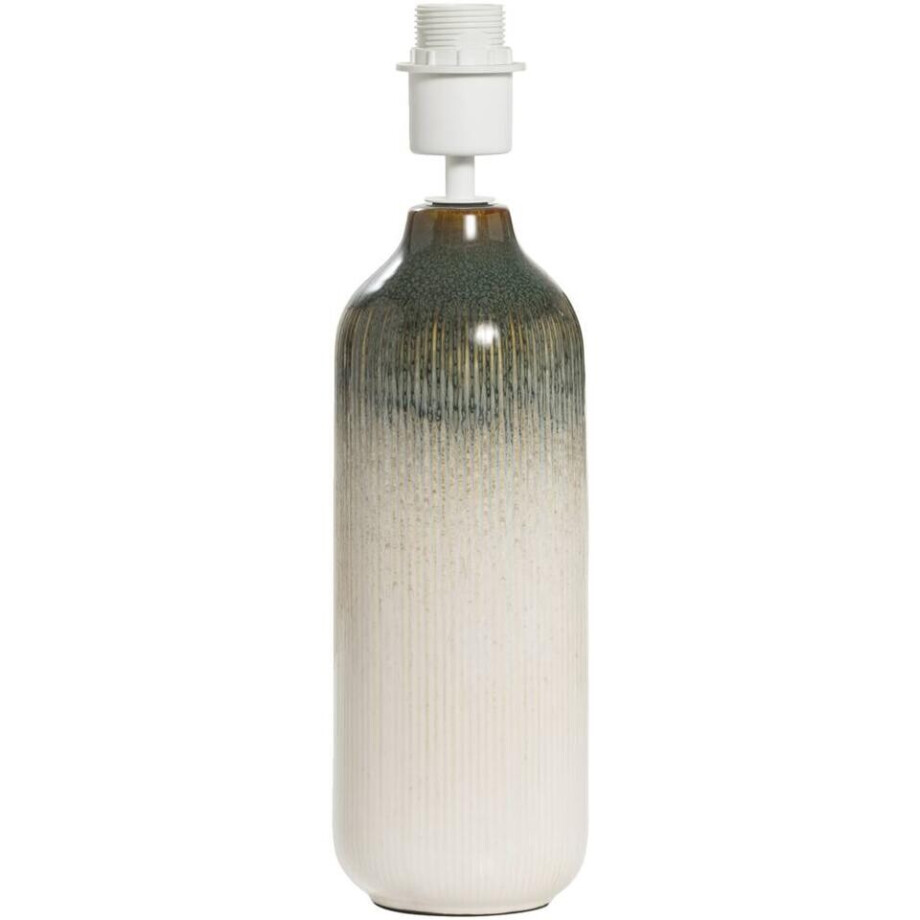 40% korting - Leen Bakker - Lampvoet Mae - Off-white - 39xØ11 Cm - Keramiek - Wit afbeelding 1