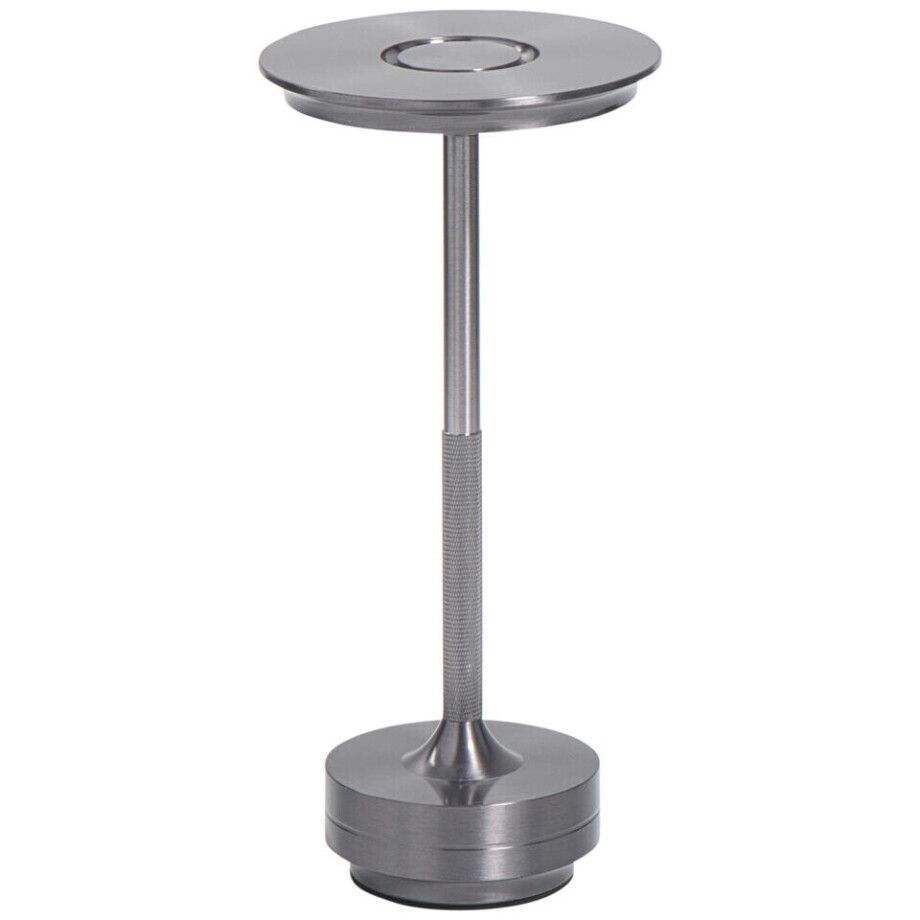 Leen Bakker - Tafellamp Lux USB LED - 27,5x13x13 Cm - Metaal - Zwart afbeelding 1
