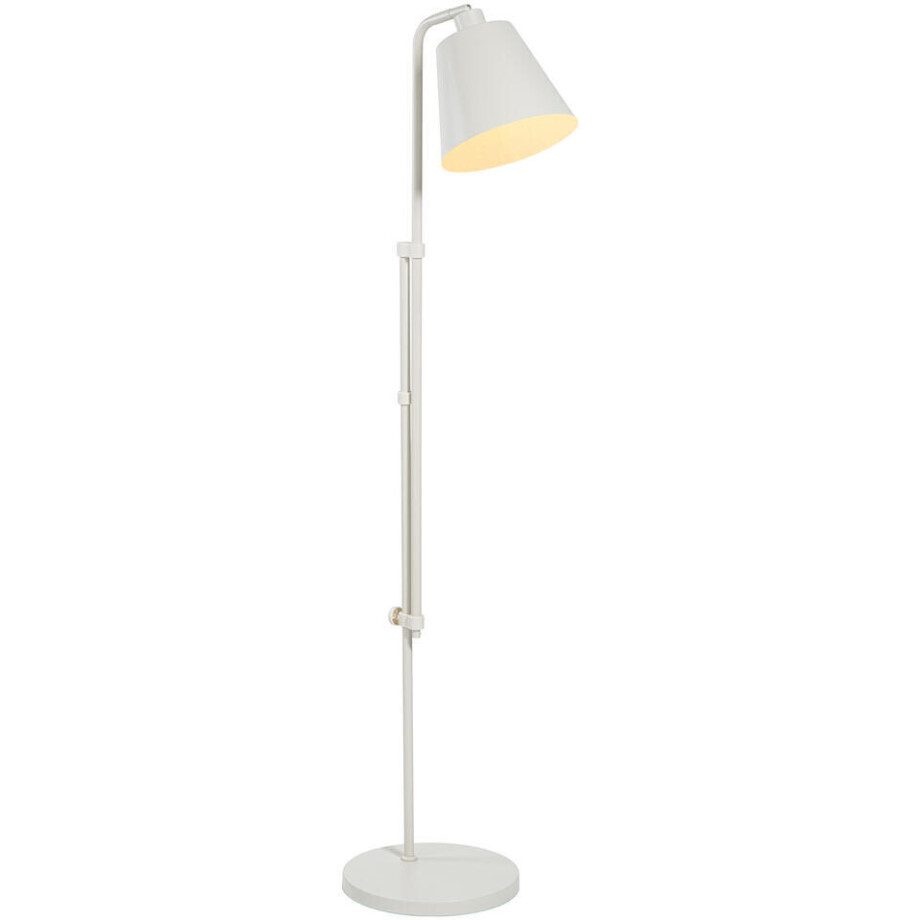 Leen Bakker - Vloerlamp Xemm - - E27 - 110x30xØ25 Cm - Metaal - Beige - H150 Cm afbeelding 1