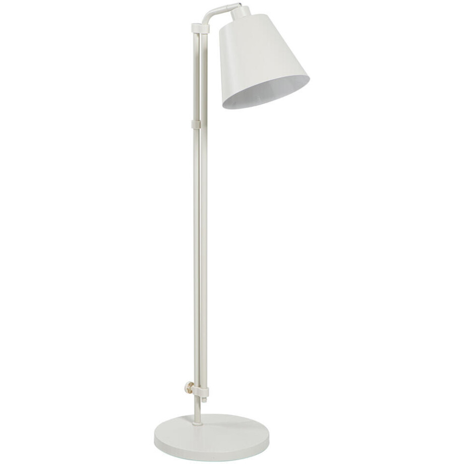 Leen Bakker - Vloerlamp Xemm - - E27 - 110x30xØ25 Cm - Metaal - Beige - H150 Cm afbeelding 1