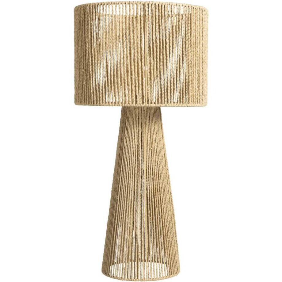 Vloerlamp Senne - Naturel Papier - E27 - 69xØ36 Cm afbeelding 