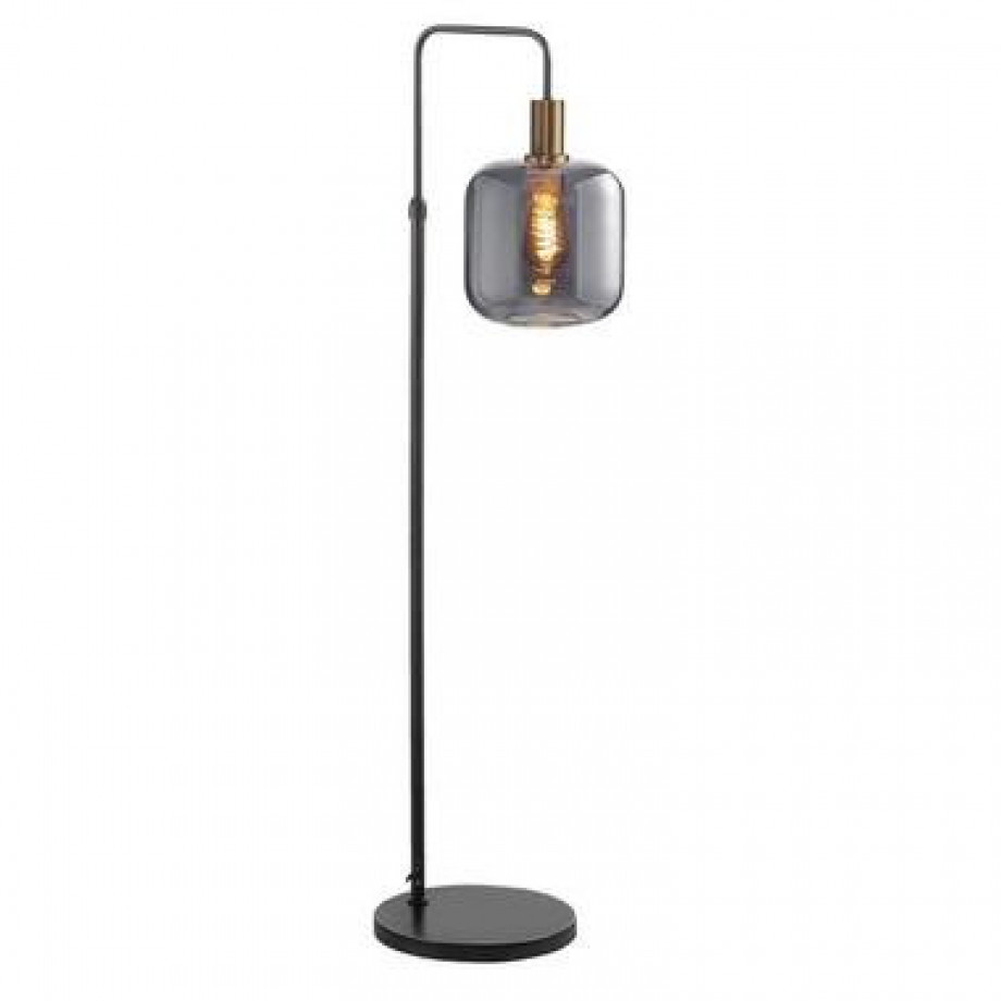 Vloerlamp Toulouse - zwart - 108-150x35x28 cm - Leen Bakker afbeelding 1