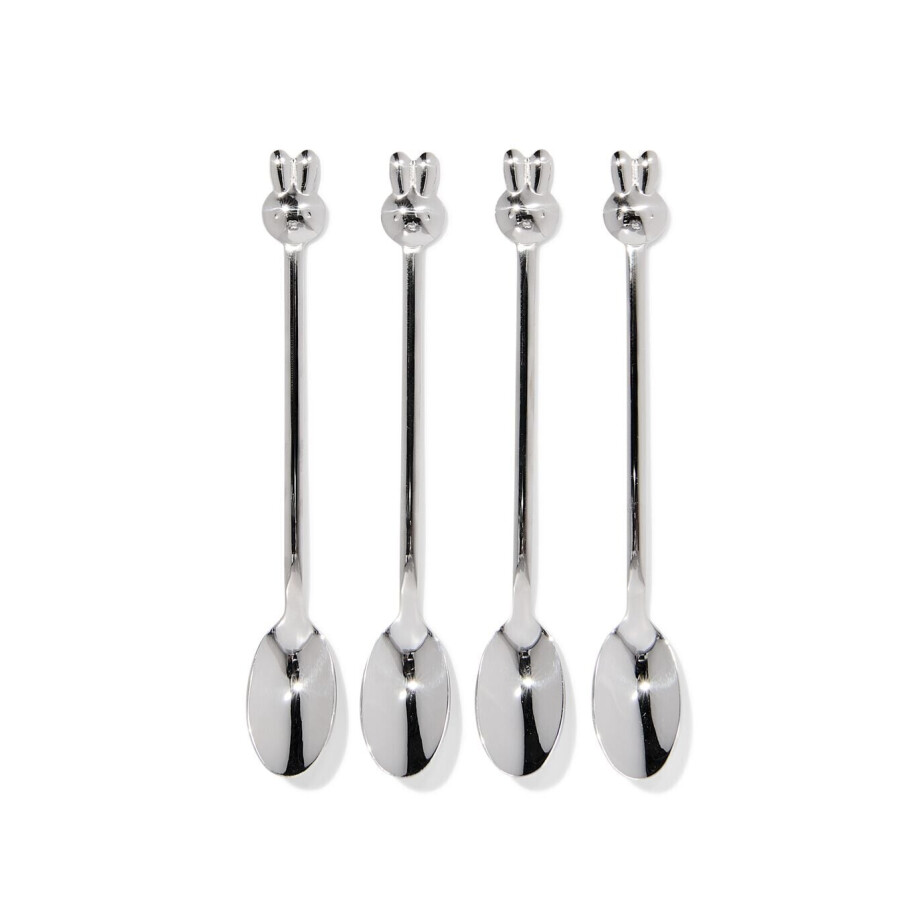 HEMA HEMA Nijntje Theelepels Rvs - 4 Stuks afbeelding 
