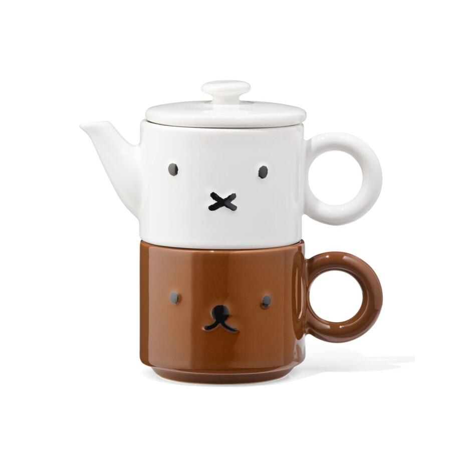 HEMA HEMA Nijntje Theepot Met Kopje Keramiek afbeelding 