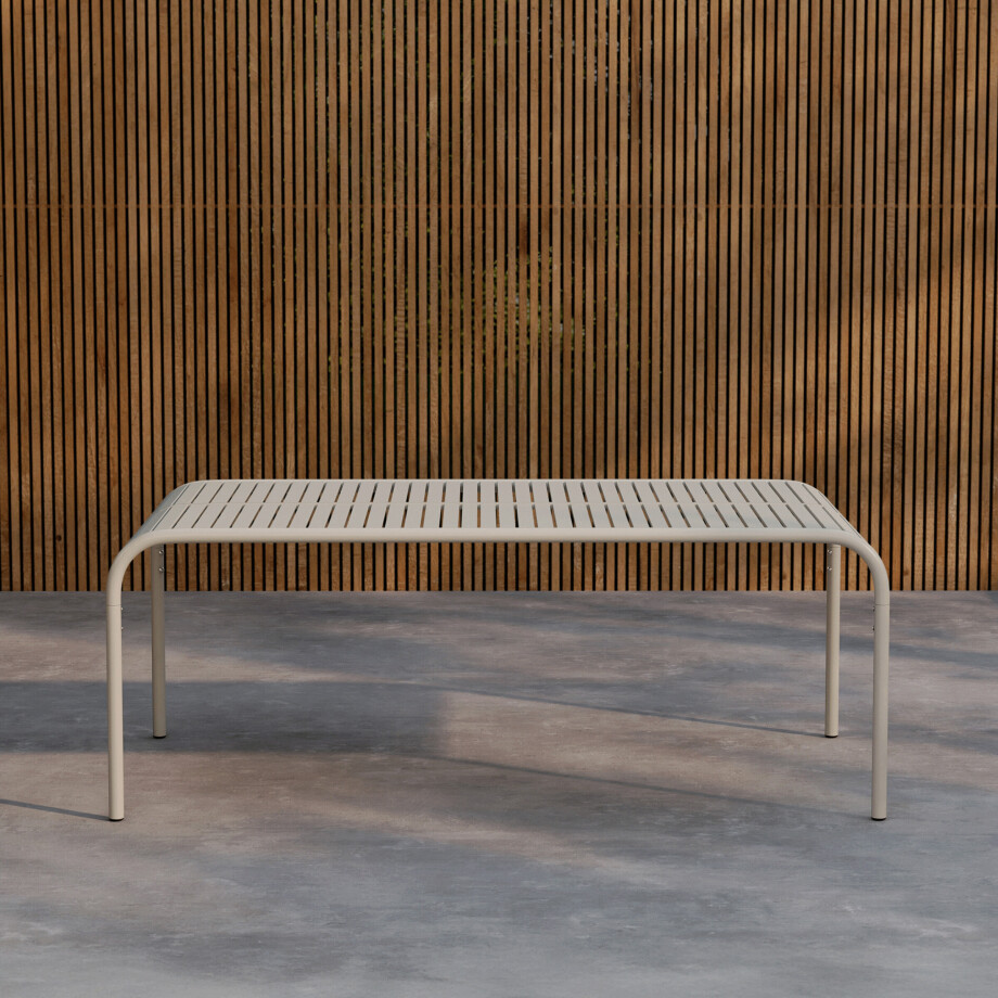 Nohr Tuintafel 'Jackelin' 200 x 100cm, kleur Beige Nohr Tuintafel 'Jackelin' 200 x 100cm, kleur Beige afbeelding 1