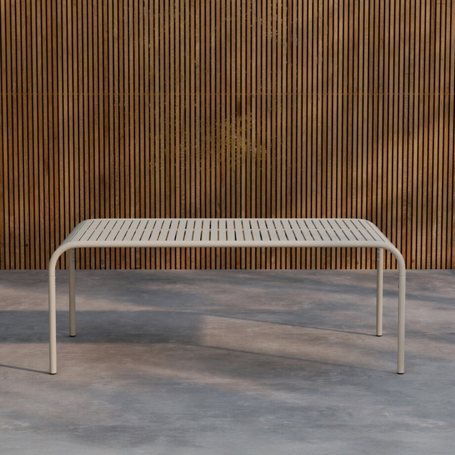 Nohr Tuintafel 'Jackelin' 200 x 100cm, kleur Beige afbeelding 1