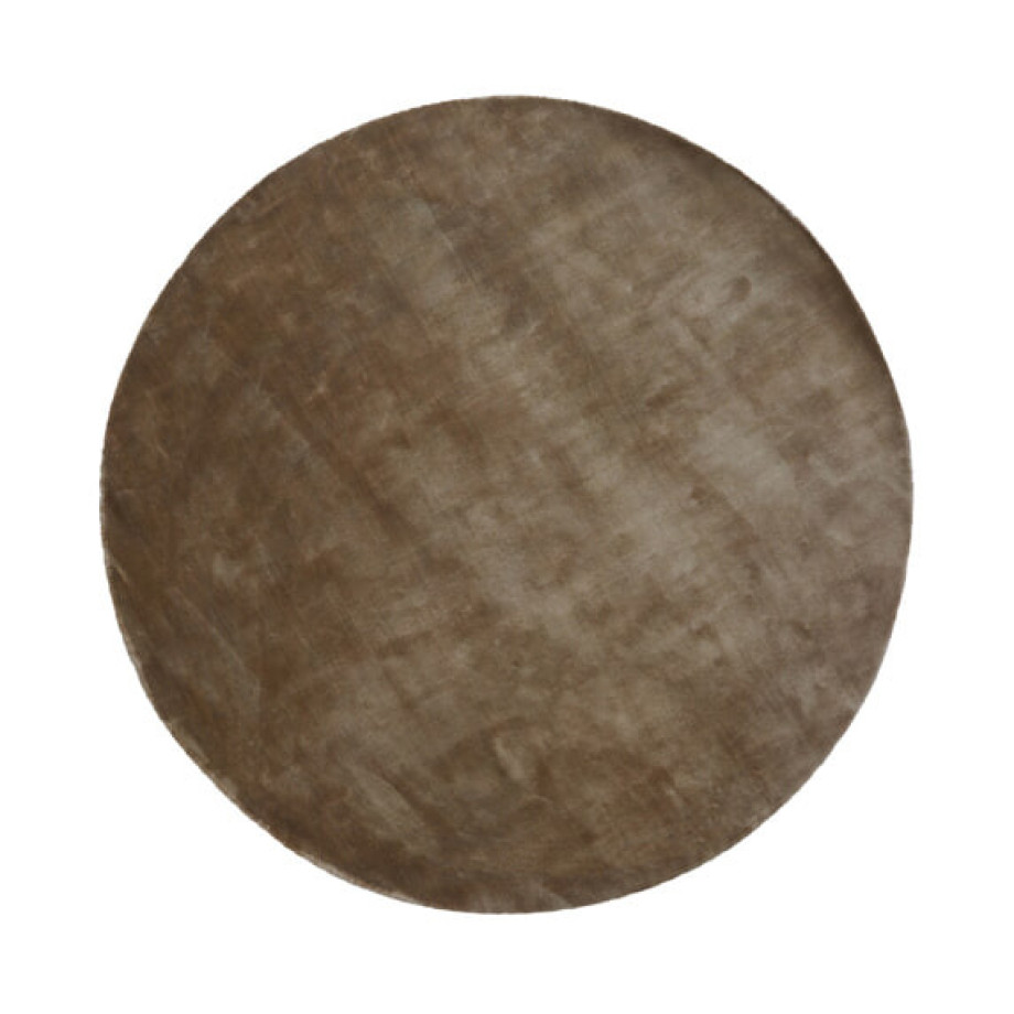 Light & Living Rond Vloerkleed 'Sital' Ø180cm, kleur Bruin afbeelding 1