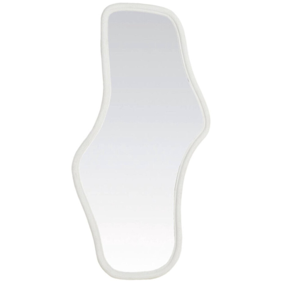 Light & Living Organische Spiegel Celano - Mangohout - 161 x 80cm - Crème afbeelding 1
