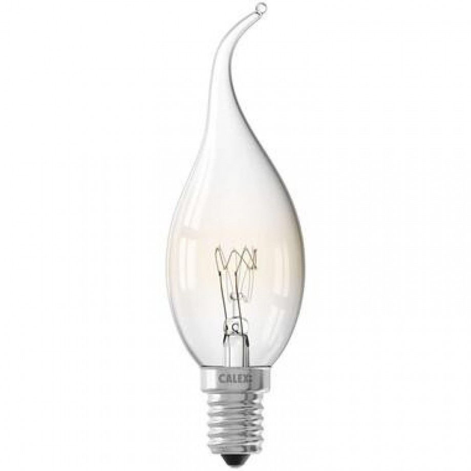 Calex tip kaarslamp 10W E14 - helder afbeelding 1