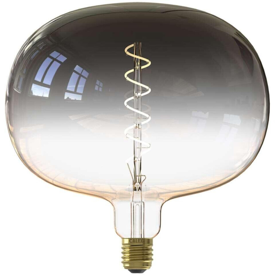 Leen Bakker - Calex Boden LED - 5W - Dimbaar - Glas - Grijs - H22.5 Cm Leen Bakker - Calex Boden LED - 5W - Dimbaar - Glas - Grijs - H22.5 Cm afbeelding 1