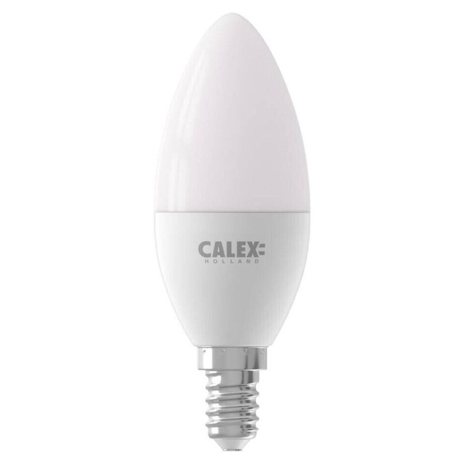 Leen Bakker - Calex LED Kaarslamp - SMD - Mat - E14 - 2.8W - 250LM - Niet Dimbaar - Glas - Transparant - H10 Cm afbeelding 1