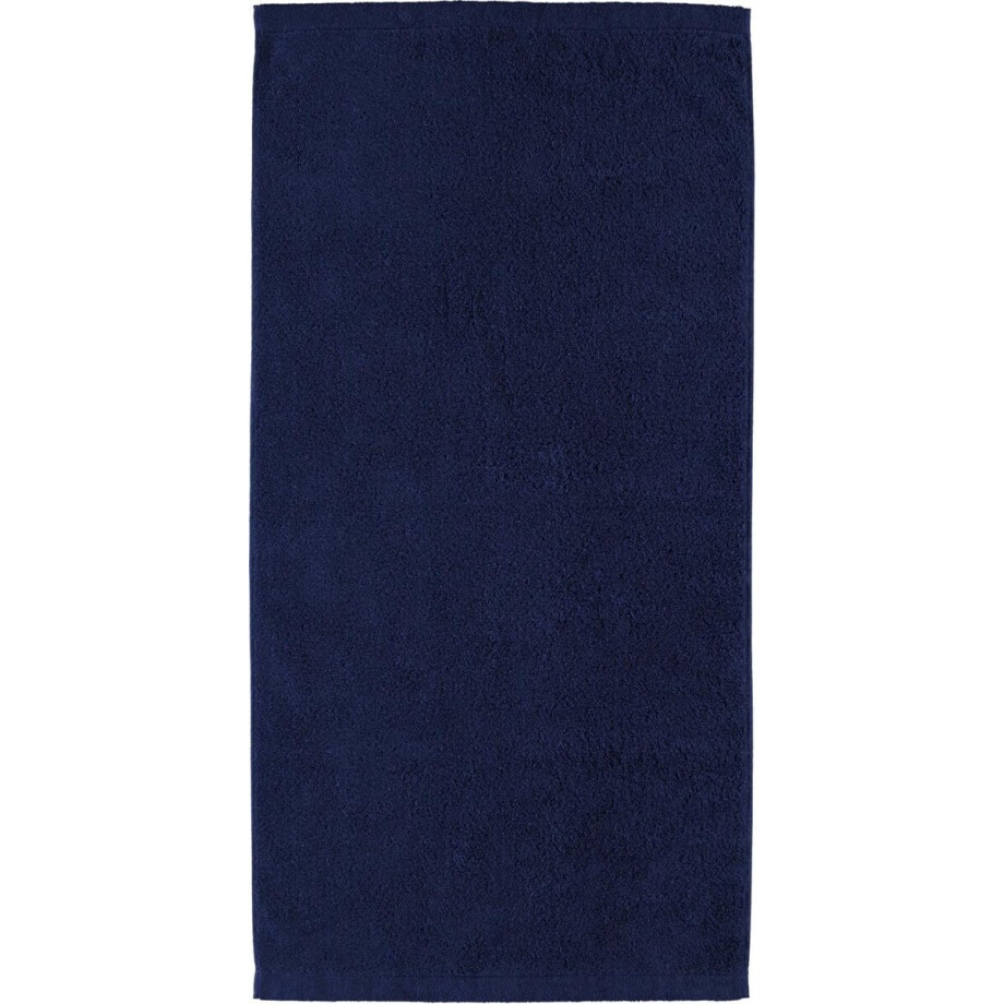 Cawo Lifestyle Uni Handdoek navy 70x140 afbeelding 1
