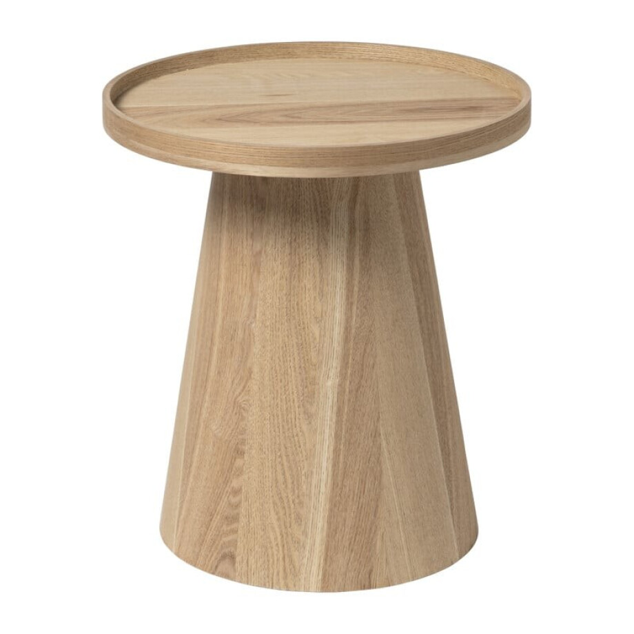 Bijzettafel Rondo groot - naturel - ø45x50 cm afbeelding 