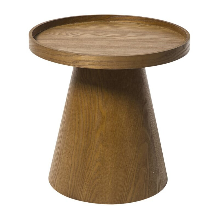 Bijzettafel Rondo klein - bruin - ø38.5x38 cm afbeelding 