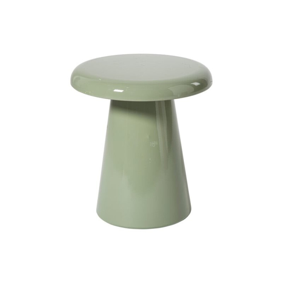 Bijzettafel metaal klein - groen - ø30x33 cm afbeelding 