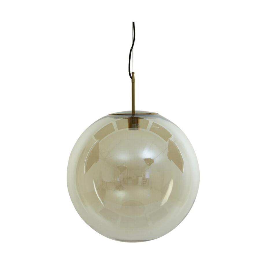 Light & Living Hanglamp 'Medina' 48cm, kleur Amber Light & Living Hanglamp 'Medina' 48cm, kleur Amber afbeelding 1