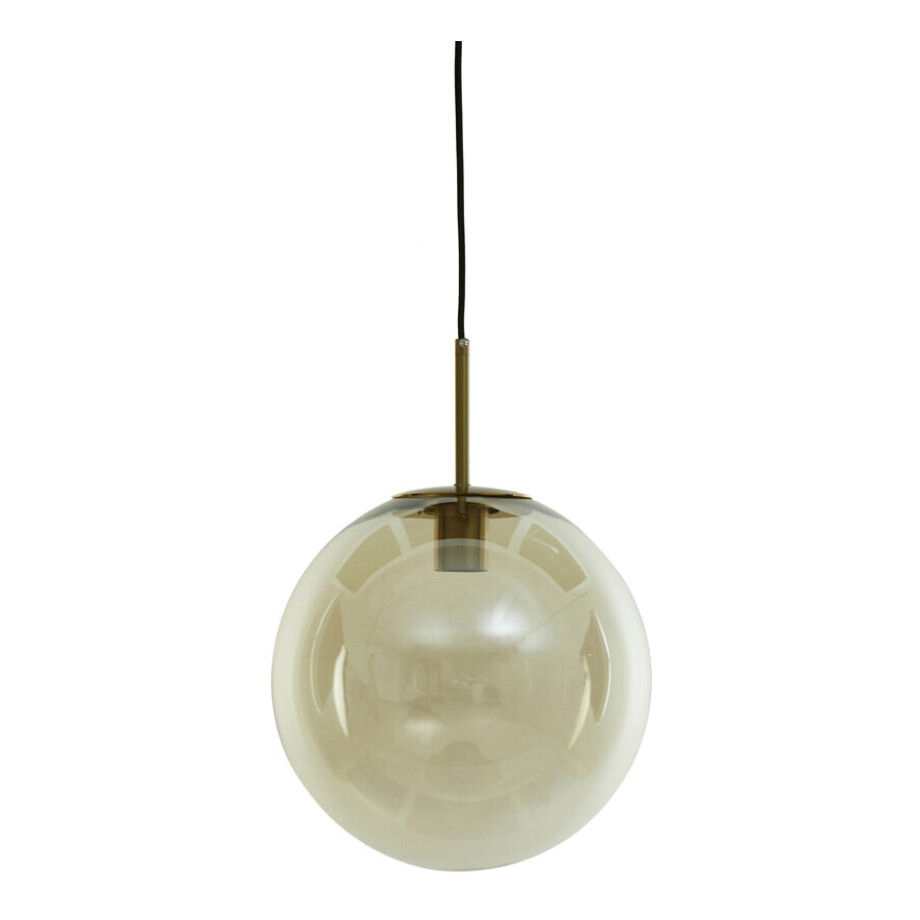 Light & Living Hanglamp 'Medina' 40cm, kleur Amber Light & Living Hanglamp 'Medina' 40cm, kleur Amber afbeelding 1