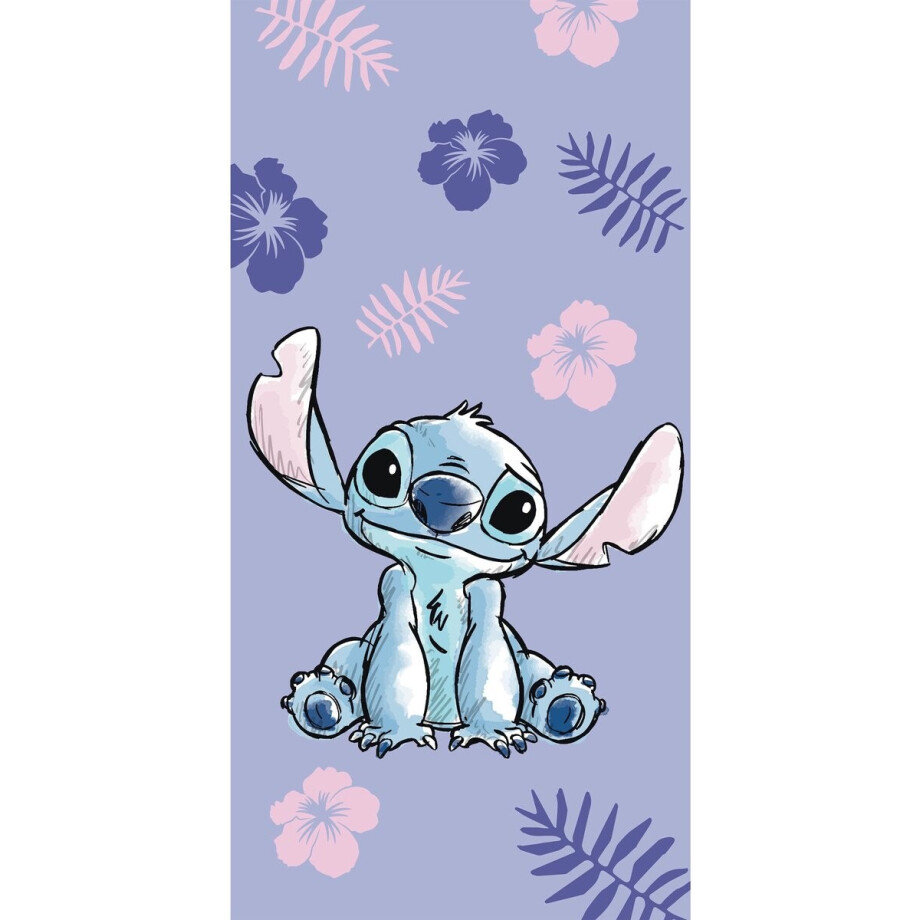 Disney Lilo & Stitch Strandlaken Stitch - 70 x 140 cm - Katoen Disney Lilo & Stitch Strandlaken Stitch - 70 x 140 cm - Katoen afbeelding 1