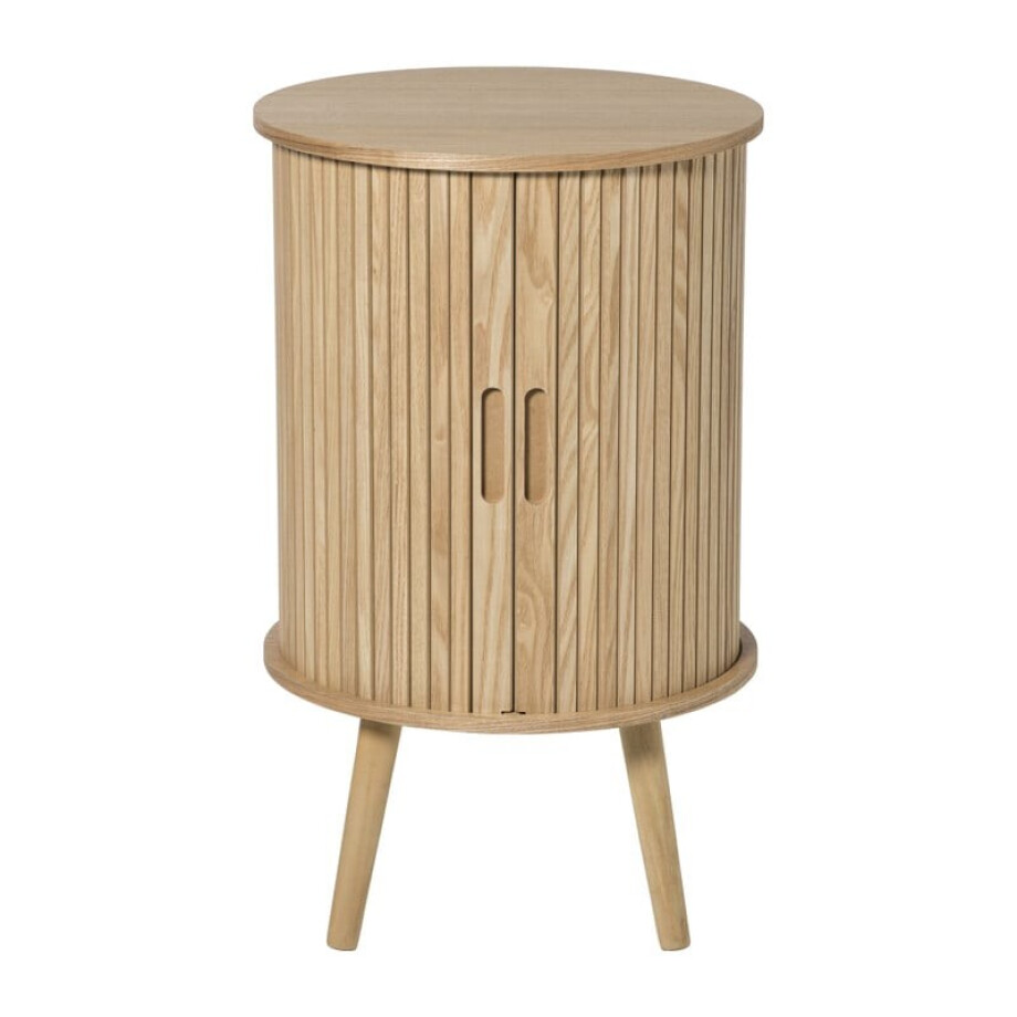 Kast Uppsala rond hoog - naturel - ø40x65 cm afbeelding 