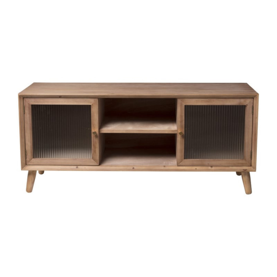 Tv kast vintage - bruin - 53x120x38.5 cm afbeelding 1