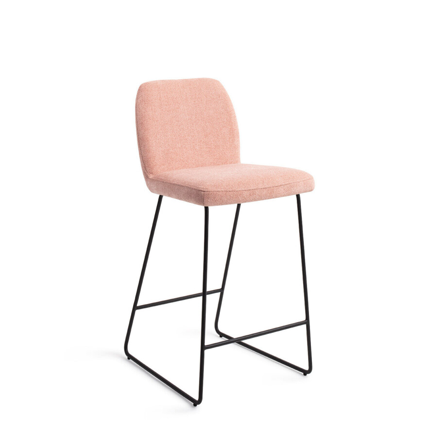 Jesper Home Barkruk 'Ikata' Slide Black, kleur Anemone (zithoogte 65cm) Jesper Home Barkruk 'Ikata' Slide Black, kleur Anemone (zithoogte 65cm) afbeelding 1