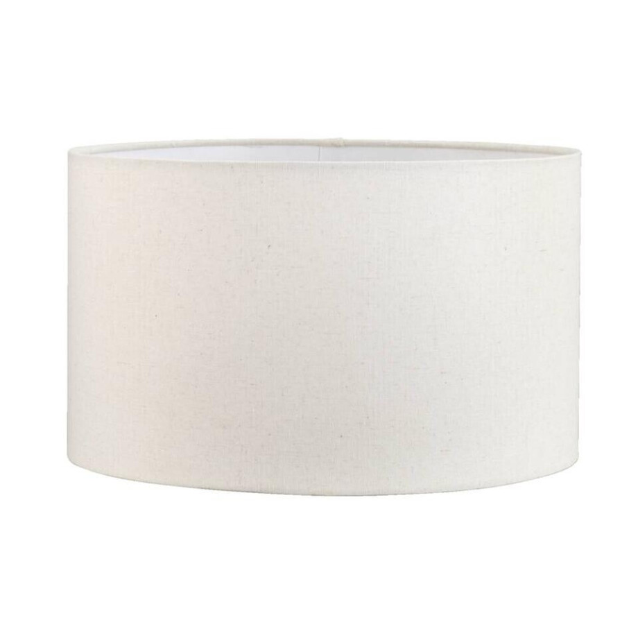 Leen Bakker - Kap Cilinder Rae - Off-white - Ø33x20 Cm - Linnen - Crème afbeelding 1