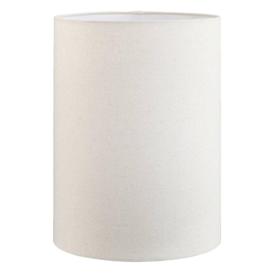 Leen Bakker - Kap Cilinder Rye - Off-white - Ø25x35 Cm - Linnen - Crème afbeelding 1