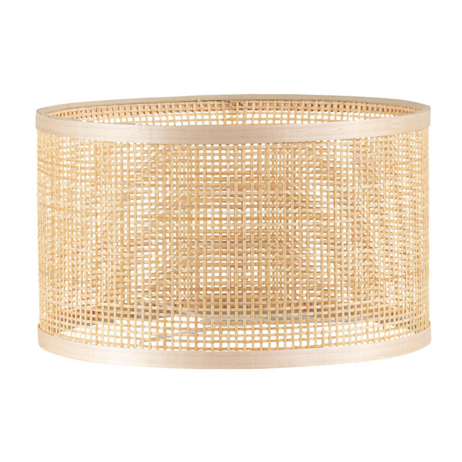 Leen Bakker - Lampenkap Talha - Naturel - Ø33x20 Cm - Bamboe - Beige Leen Bakker - Lampenkap Talha - Naturel - Ø33x20 Cm - Bamboe - Beige afbeelding 1