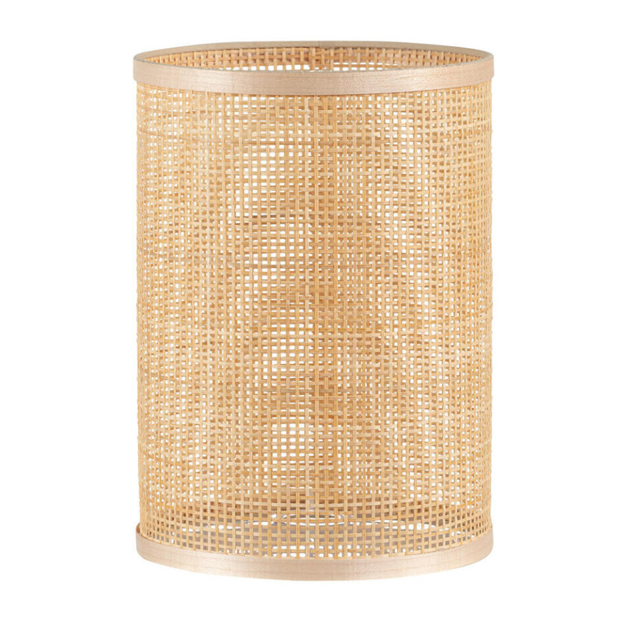 Leen Bakker - Lampenkap Talha - Naturel - Ø25x35 Cm - Bamboe - Beige afbeelding 1