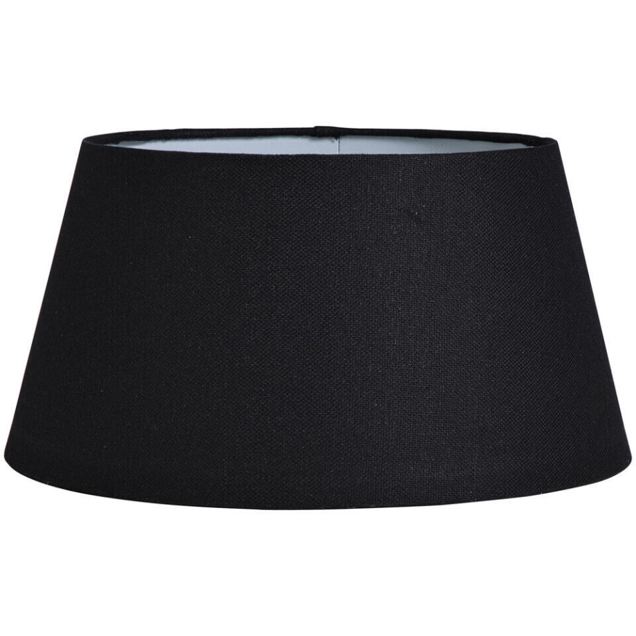 Leen Bakker - Lampenkap Lika Voor Hanglamp - Ø40xØ30x21 Cm - Katoen - Zwart Leen Bakker - Lampenkap Lika Voor Hanglamp - Ø40xØ30x21 Cm - Katoen - Zwart afbeelding 1