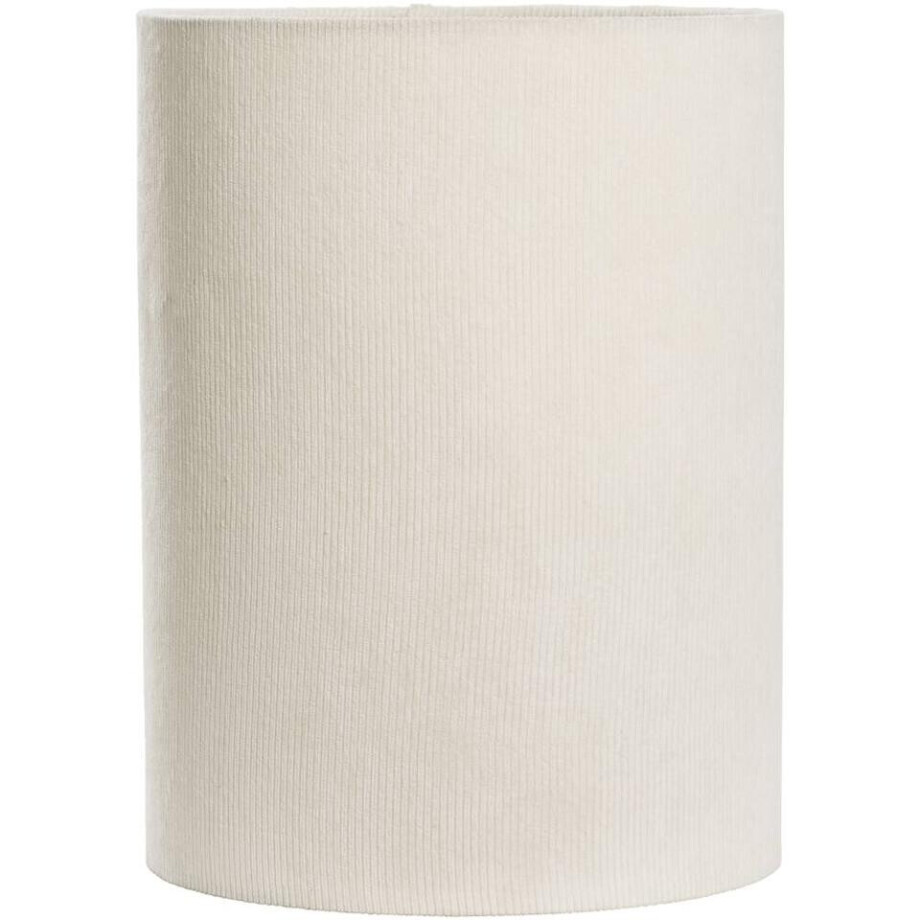 Leen Bakker - Lampenkap Liv - Off-white - 40xØ30 Cm - Polyester - Wit afbeelding 1