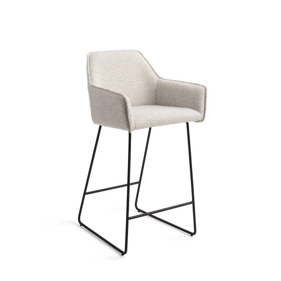 Jesper Home Barkruk 'Hofu' Slide Black, kleur Checkers Charm (zithoogte 65cm) Jesper Home Barkruk 'Hofu' Slide Black, kleur Checkers Charm (zithoogte 65cm) afbeelding 1