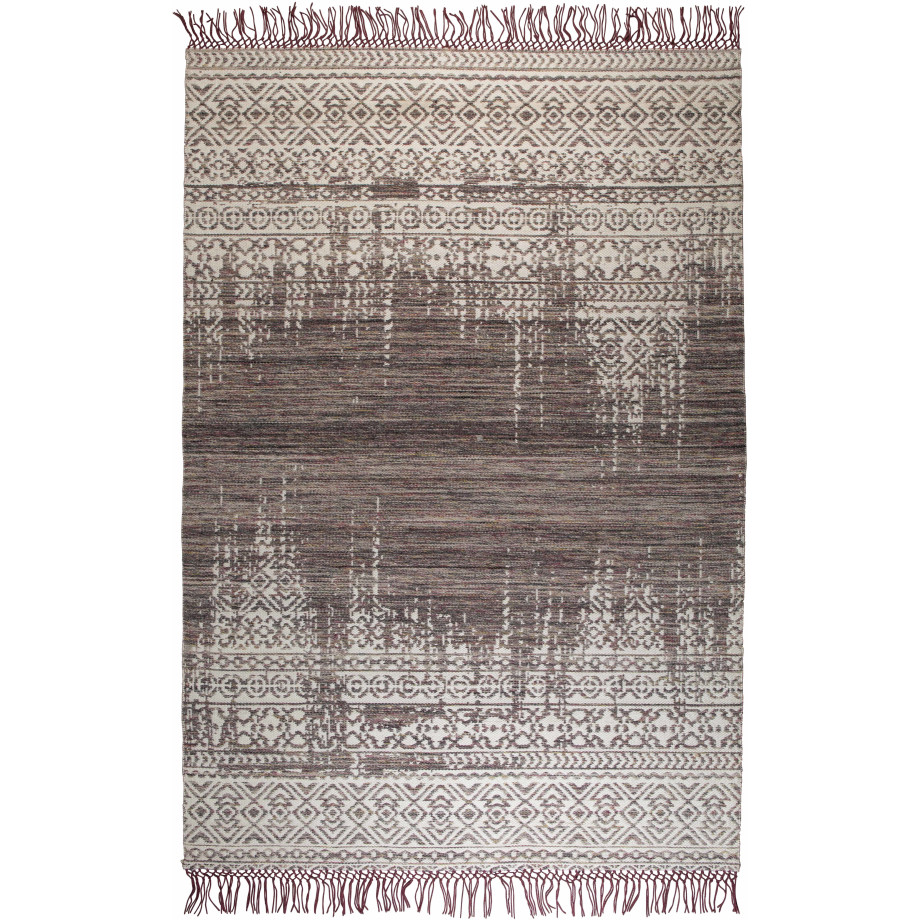 ZILT Vloerkleed 'Liv' 200 x 300cm, kleur Plum afbeelding 1