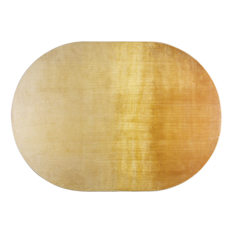 Zuiver Ovaal Vloerkleed 'Sunset' 160 x 230cm, kleur Geel Zuiver Ovaal Vloerkleed 'Sunset' 160 x 230cm, kleur Geel afbeelding 1