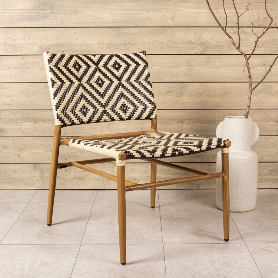 Nohr Outdoor Loungestoel 'Cherrise' Rotan en Wicker afbeelding 1